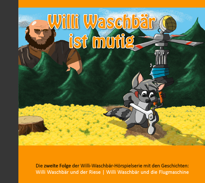 Cover: Willi Waschbär ist mutig